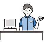 Convenience Store Cashier Male SVG Icon